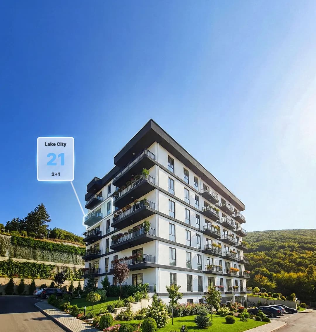 Lake City A-21 — binadaki yeri